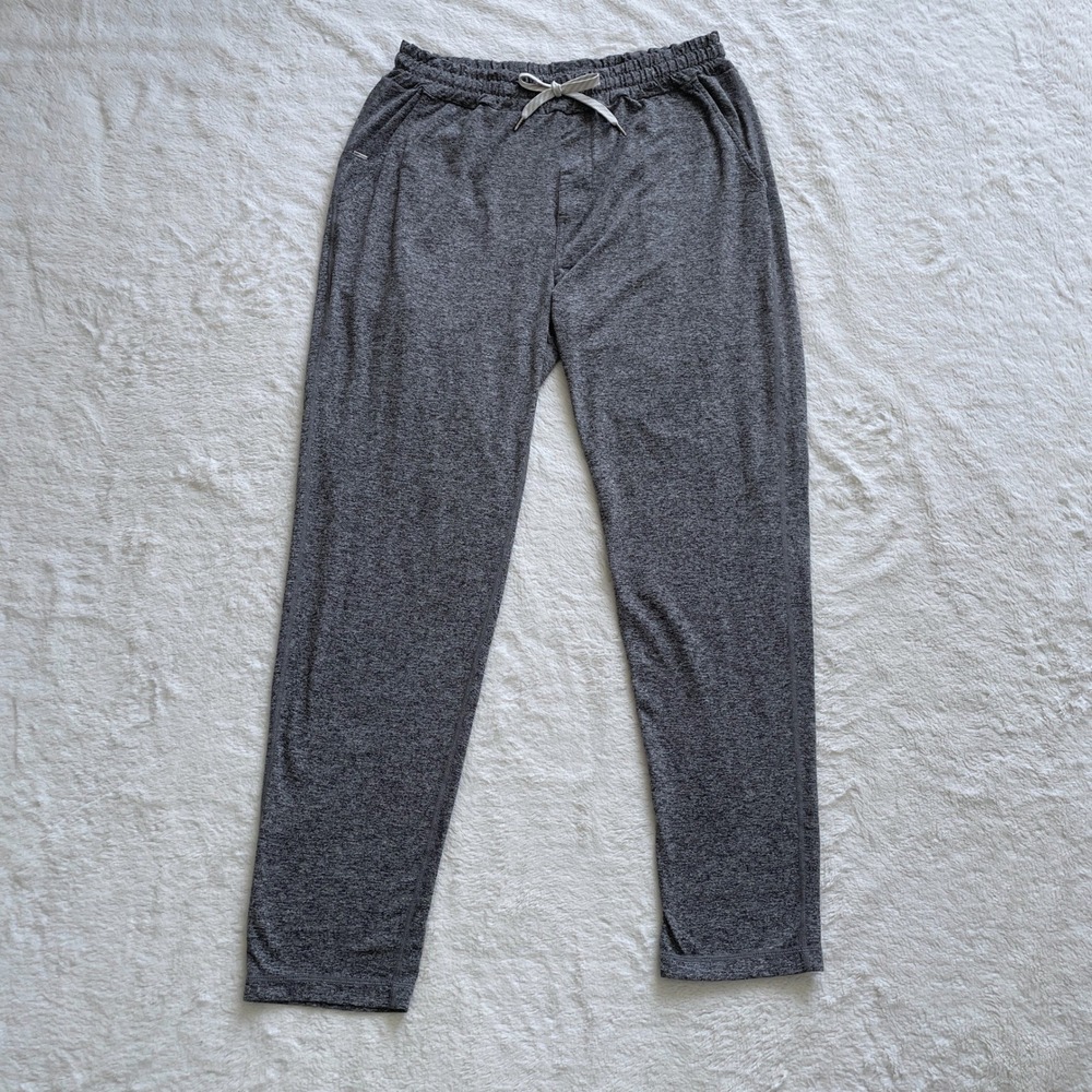 Vuori Ponto Performance Pants Charcoal Heather Grey Size XL V418 DreamKnit Mens